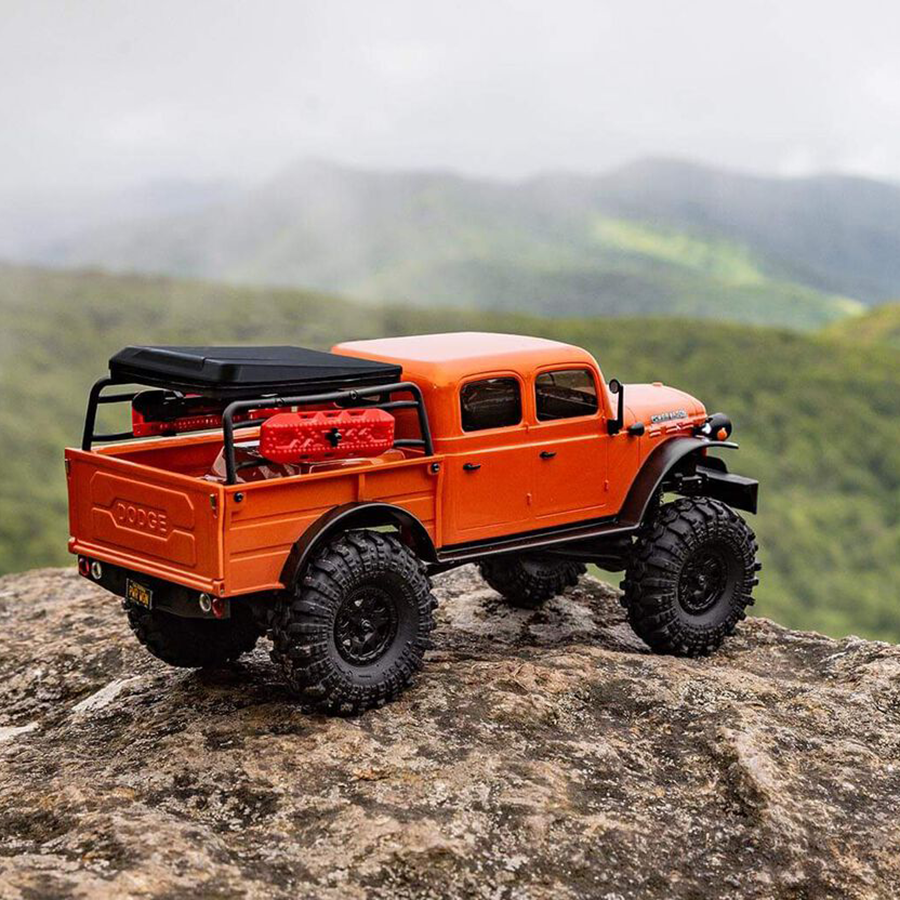 1/24 SCX24 1940’s Dodge Power Wagon RTR (Includes batttery & charger): Orange