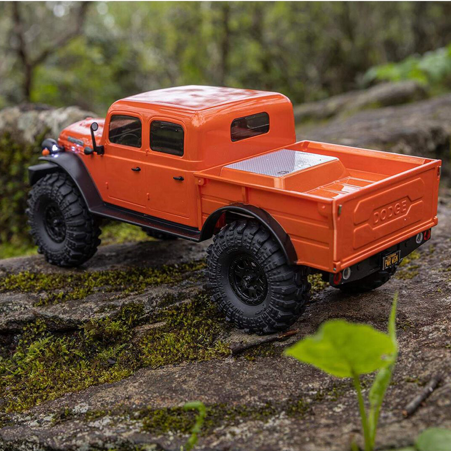 1/24 SCX24 1940’s Dodge Power Wagon RTR (Includes batttery & charger): Orange