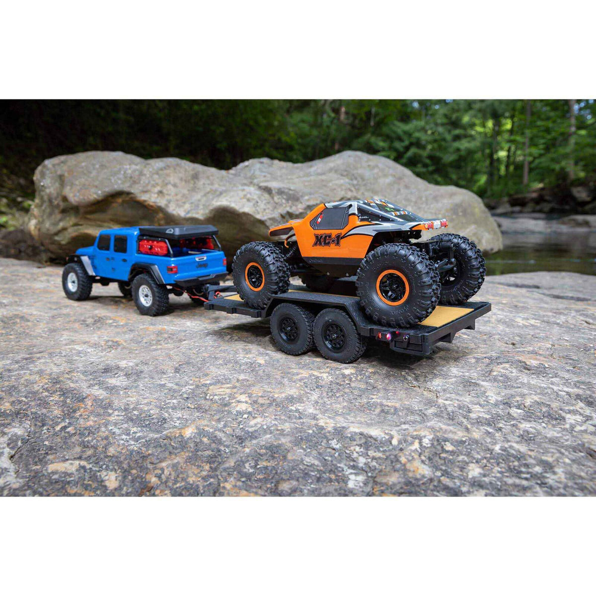 Axial 1/24 SCX24 SCX24 Flat Bed Vehicle Trailer (AXI00009)
