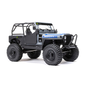 SCX10 III Jeep CJ-7, RTD (Requires battery & charger): Grey