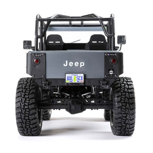 SCX10 III Jeep CJ-7, RTD (Requires battery & charger): Grey
