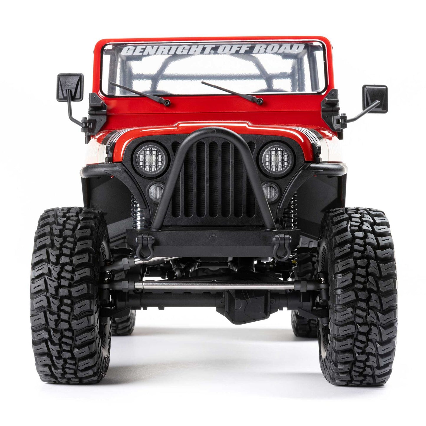 1/10 SCX10 III Jeep CJ-7 Renegade 4WD RTR (Requires battery & charger): Red