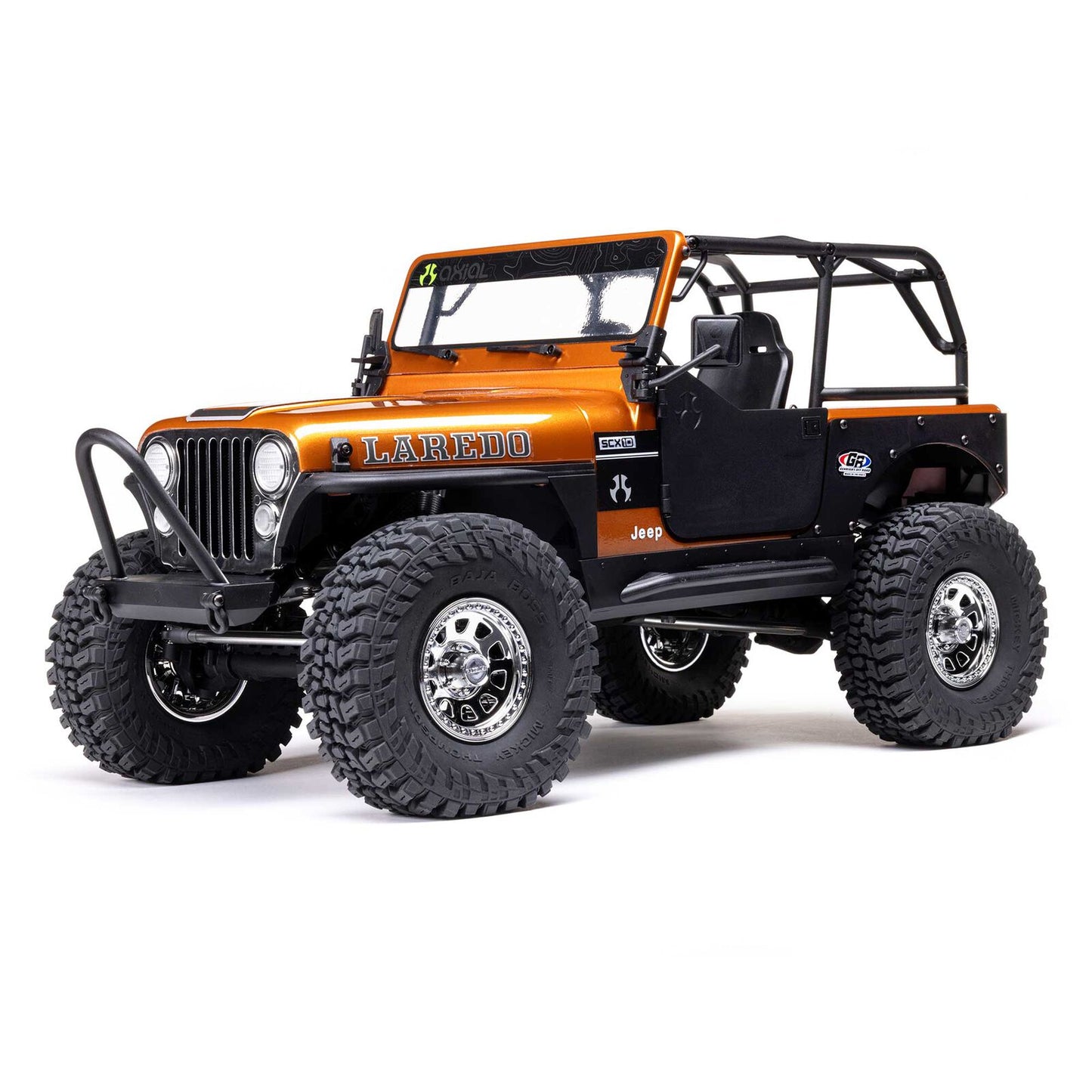 1/10 SCX10 III Jeep CJ-7 Laredo 4WD RTR (Requires battery & charger): Copper
