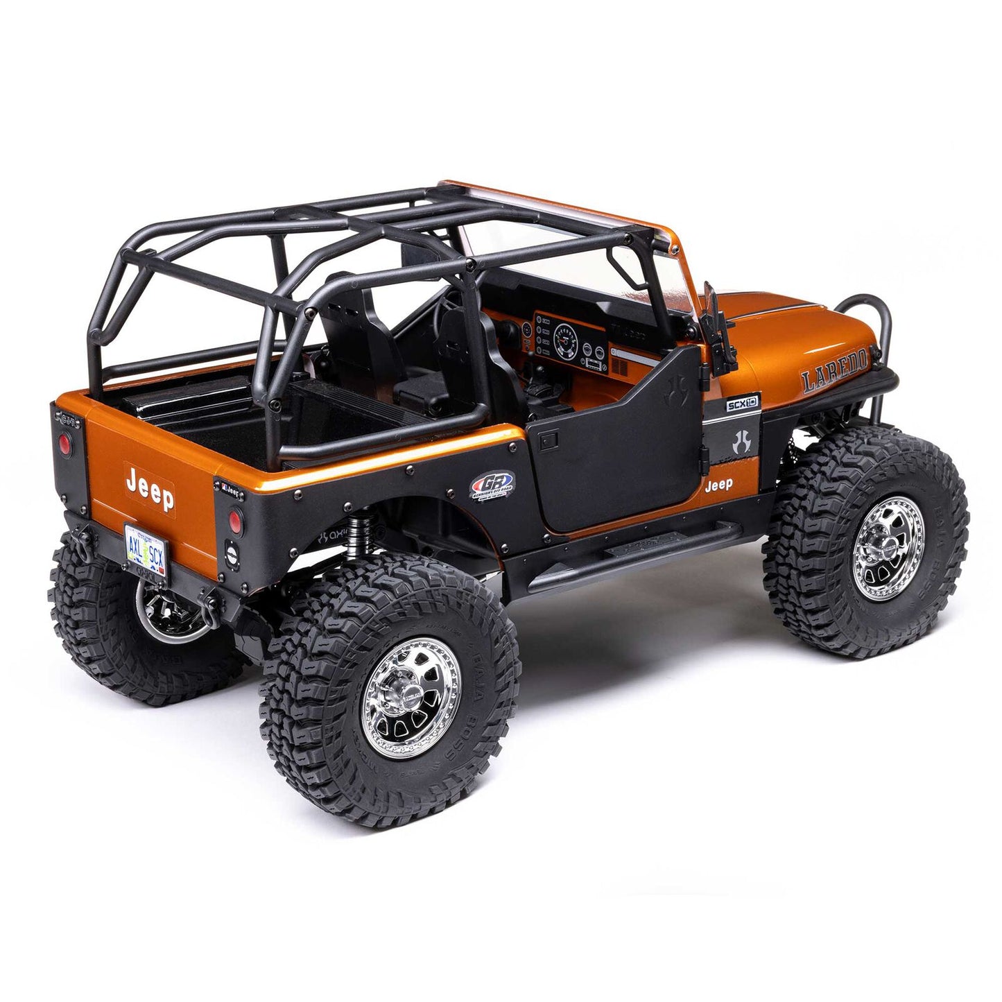 1/10 SCX10 III Jeep CJ-7 Laredo 4WD RTR (Requires battery & charger): Copper