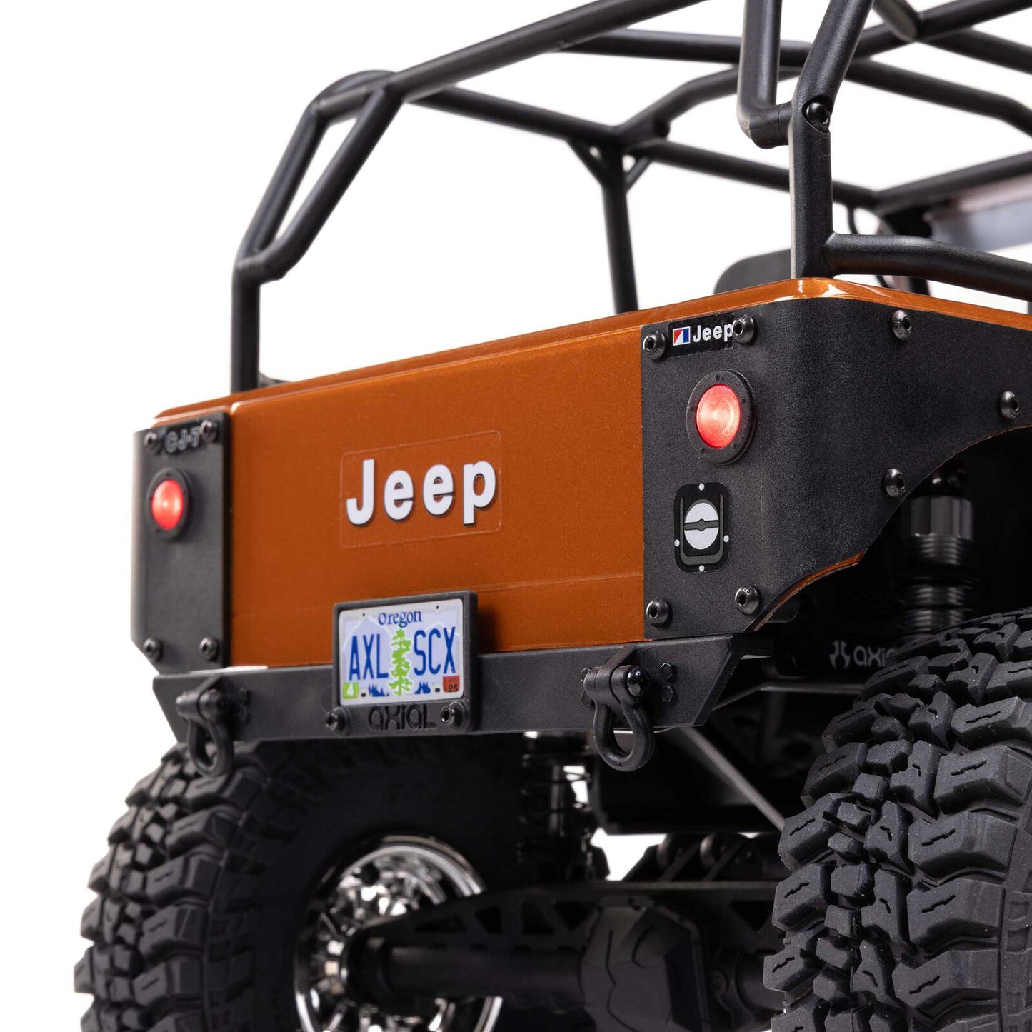 1/10 SCX10 III Jeep CJ-7 Laredo 4WD RTR (Requires battery & charger): Copper