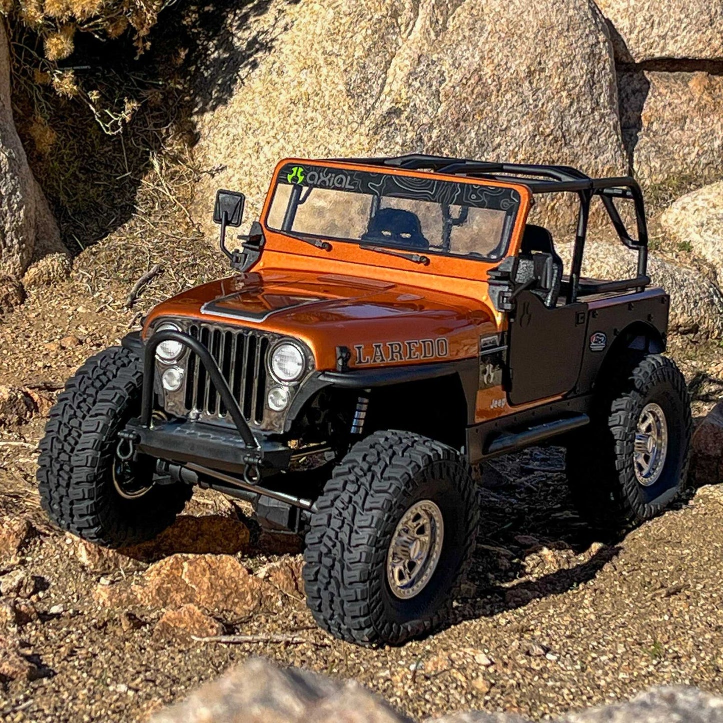 1/10 SCX10 III Jeep CJ-7 Laredo 4WD RTR (Requires battery & charger): Copper