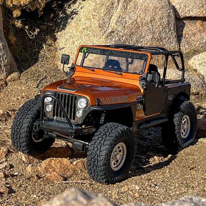 1/10 SCX10 III Jeep CJ-7 Laredo 4WD RTR (Requires battery & charger): Copper