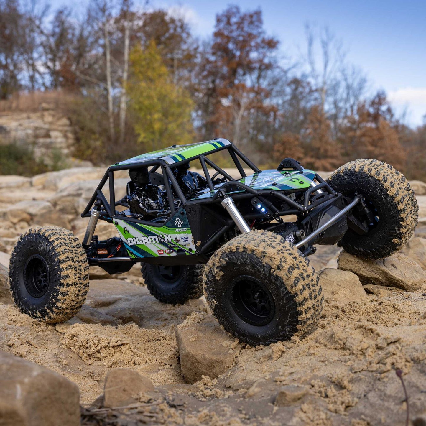 1/8 AXP8 Gilamon 2.2 4WD RTR: Green