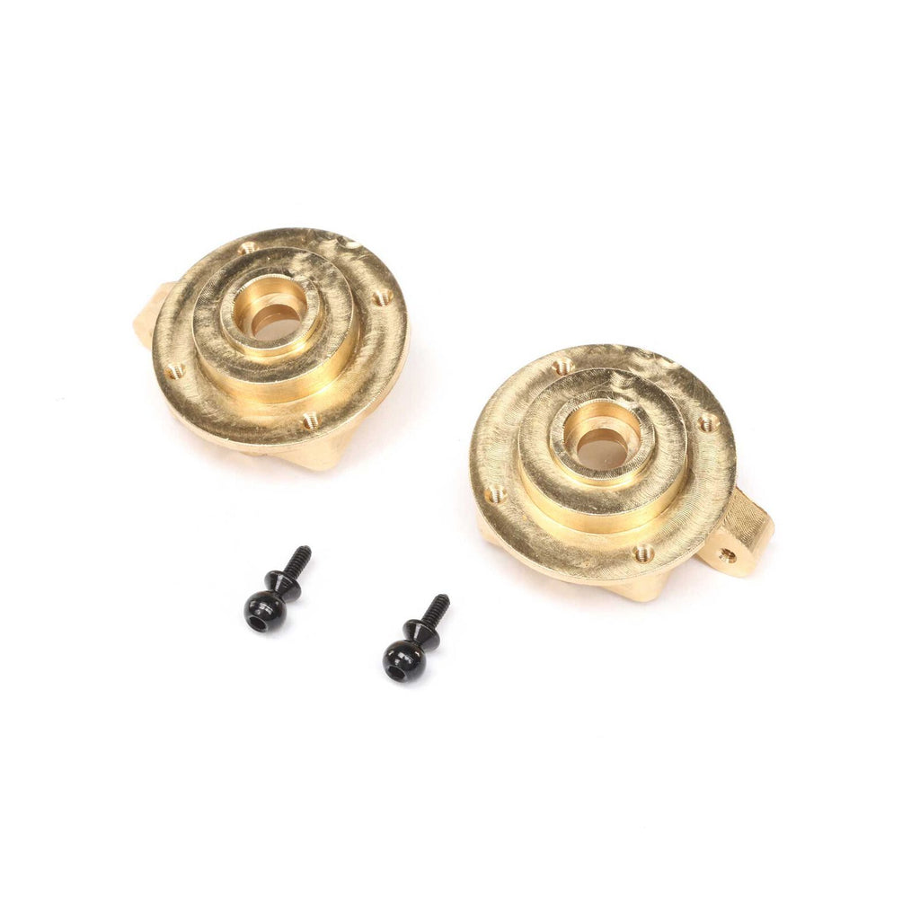 Axial Knuckles, Brass 12.5g (L/R): SCX24, AX24 (AXI302003)