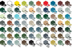 Tamiya Acrylic Mini XF-69 NATO Black Paint, 10ml color chart
