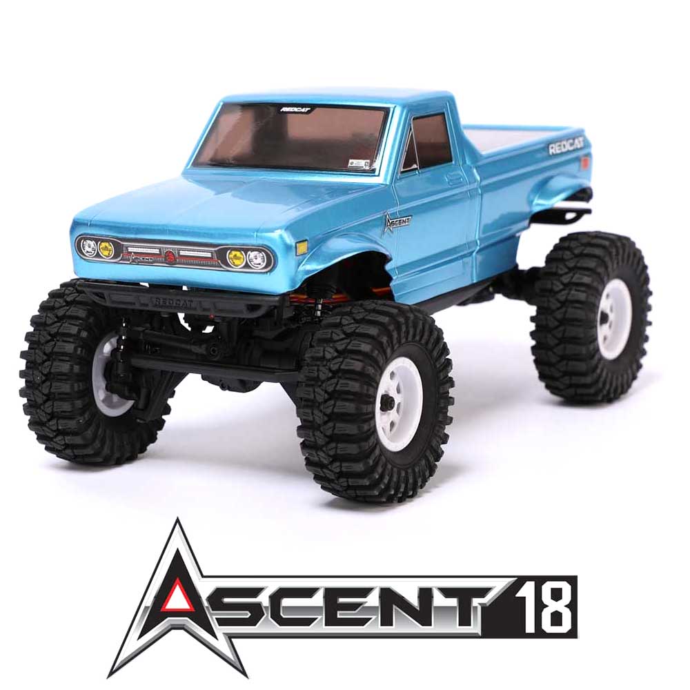 1/18 Ascent 4WD Rock Crawler Blue – Atlanta Hobby