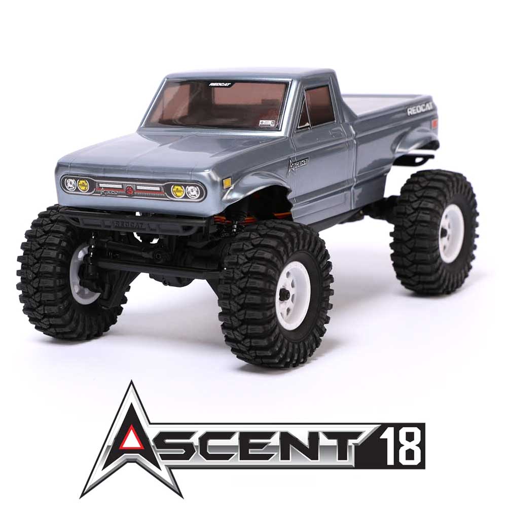 1/18 Ascent 4WD Rock Crawler Gray