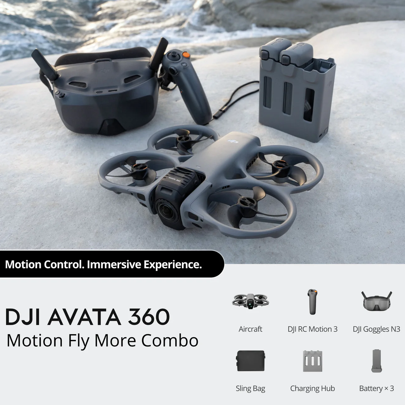 Avata 360 Motion Fly More Combo (DJI Goggles N3)