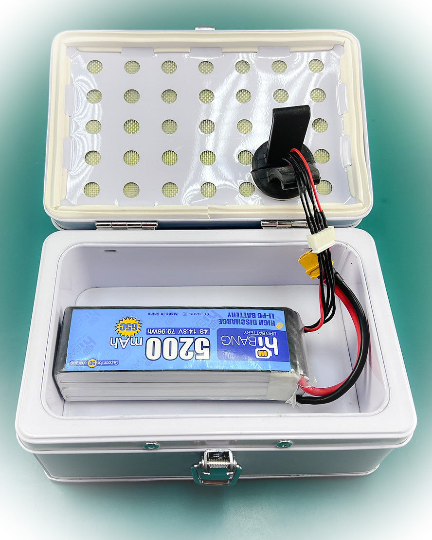 BatSafe Mini LiPo Battery Charging Safe Box (BAFBATSAFEMINI)