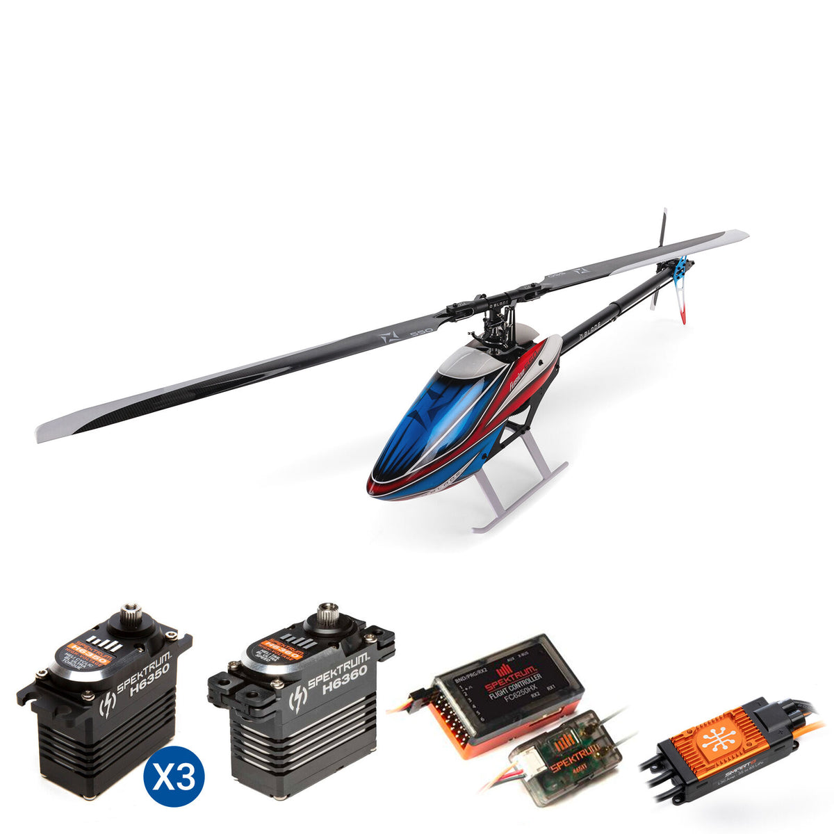 Blade Fusion 550 Quick Build Kit Super Combo (BLH497SSC)