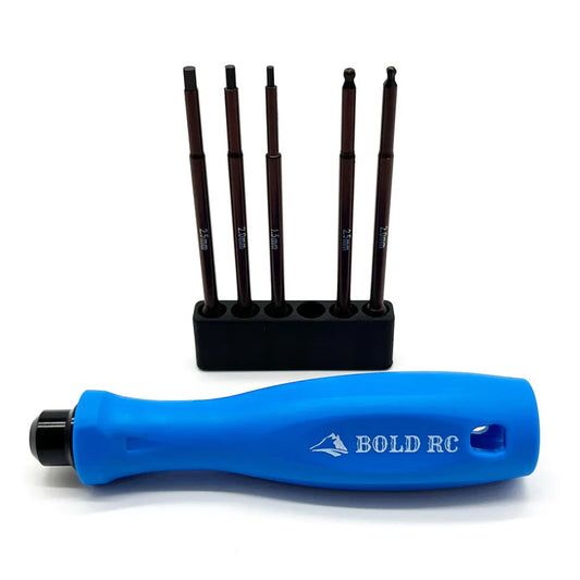 1/10th hex Set, 1/4" Quick Drive Hex & Hex Ball Wrench Set