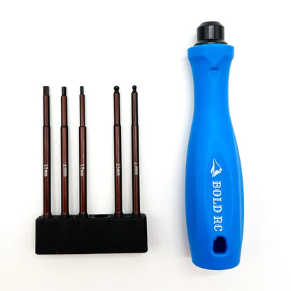 1/10th hex Set, 1/4" Quick Drive Hex & Hex Ball Wrench Set