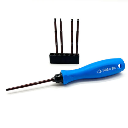 1/10th hex Set, 1/4" Quick Drive Hex & Hex Ball Wrench Set