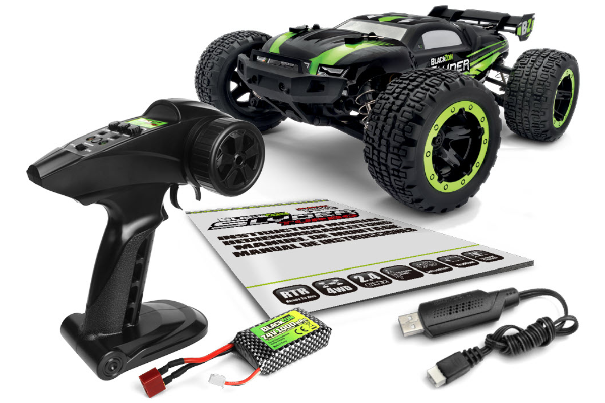 Slyder ST Turbo 1/16 4WD RTR 2S Brushless Stadium Truck - Blue.Black