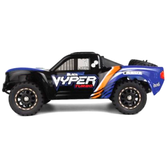 BlackZon 1/14 Vyper SC Turbo 4WD 2S Brushless - Blue/Orange (BZN540276)