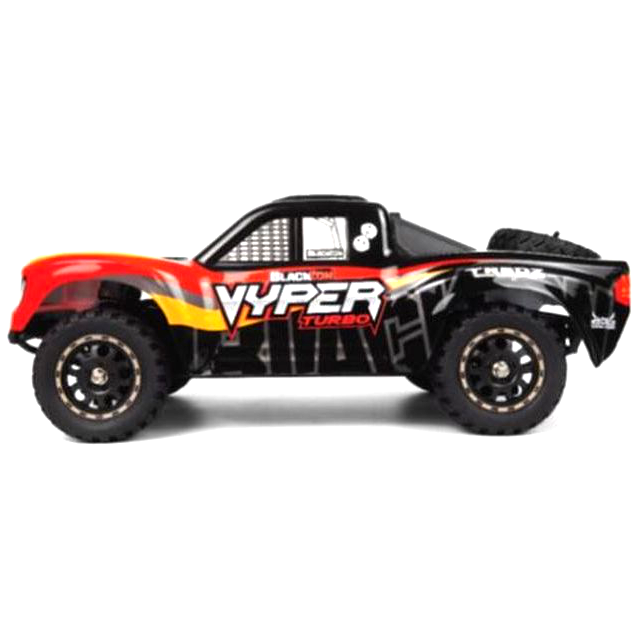 BlackZon 1/14 Vyper SC Turbo 4WD 2S Brushless - Red/Orange (BZN540275)