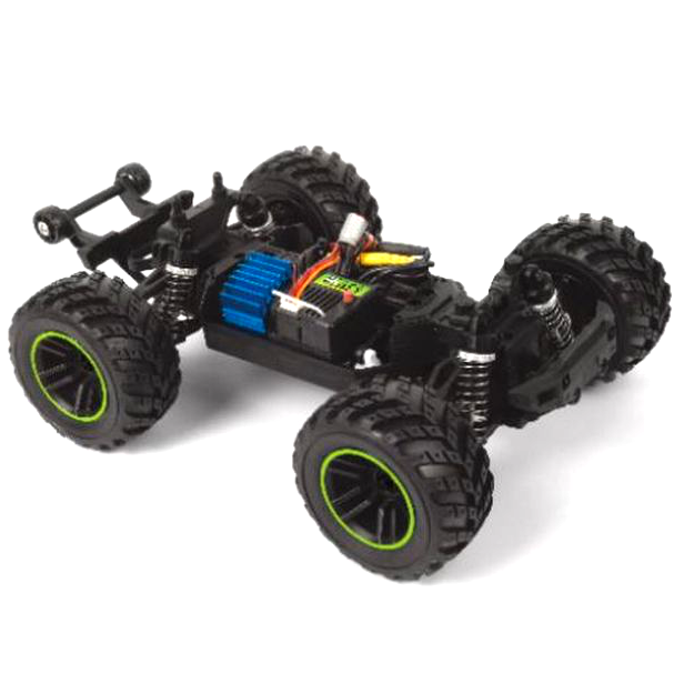 BlackZon 1/20th Spryte MT Turbo 4WD Monster Truck - RTR - Green (BZN540289)