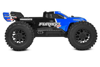 1/10 Furago XD 4WD 2S Small Scale, RTR Monster Truck, Blue