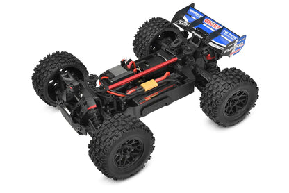 1/10 Furago XD 4WD 2S Small Scale, RTR Monster Truck, Blue