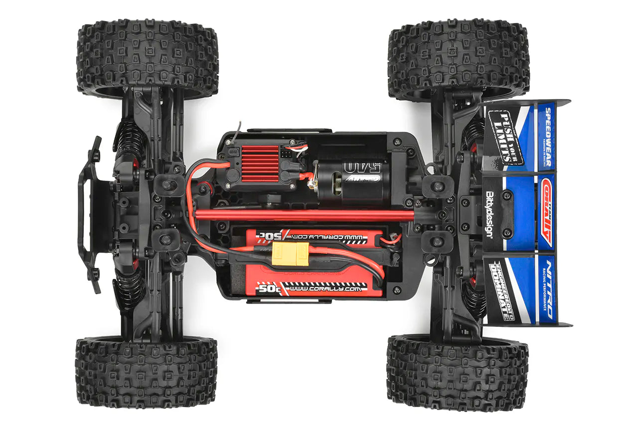 1/10 Furago XD 4WD 2S Small Scale, RTR Monster Truck, Blue