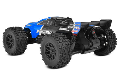 1/10 Furago XD 4WD 2S Small Scale, RTR Monster Truck, Blue
