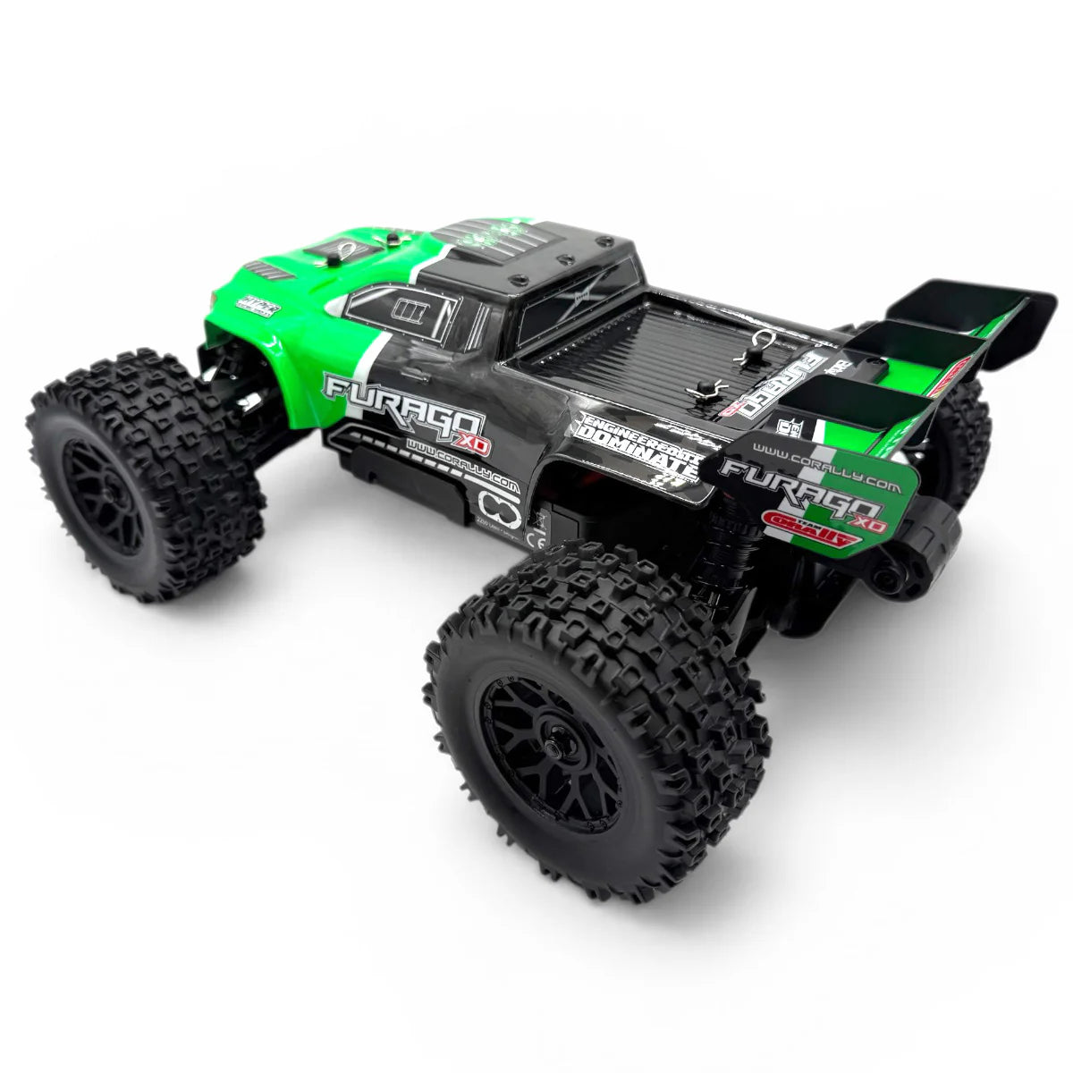 1/10 Furago XD 4WD 2S Small Scale, RTR Monster Truck, Green