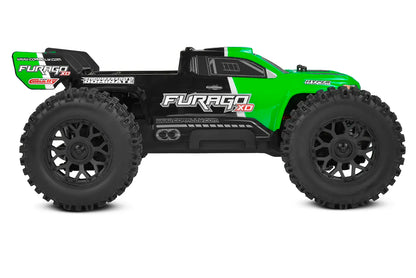 1/10 Furago XD 4WD 2S Small Scale, RTR Monster Truck, Green