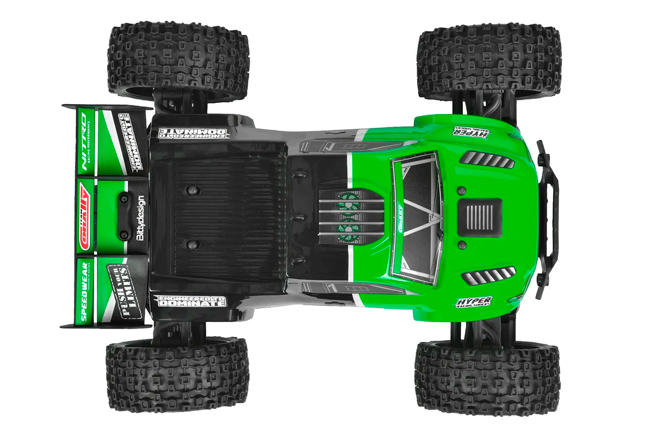 1/10 Furago XD 4WD 2S Small Scale, RTR Monster Truck, Green
