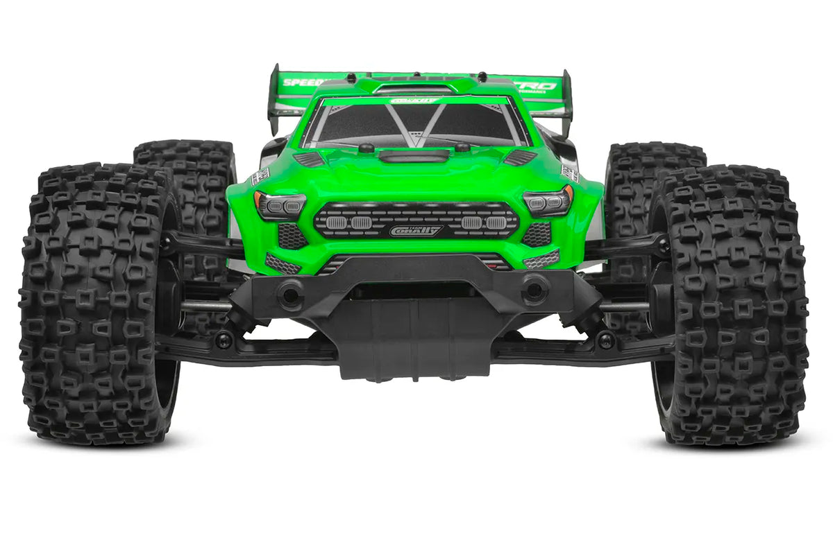 Corally 1/10 Furago XD 4WD 2S Small Scale, RTR Monster Truck, Green (COR00230-G)