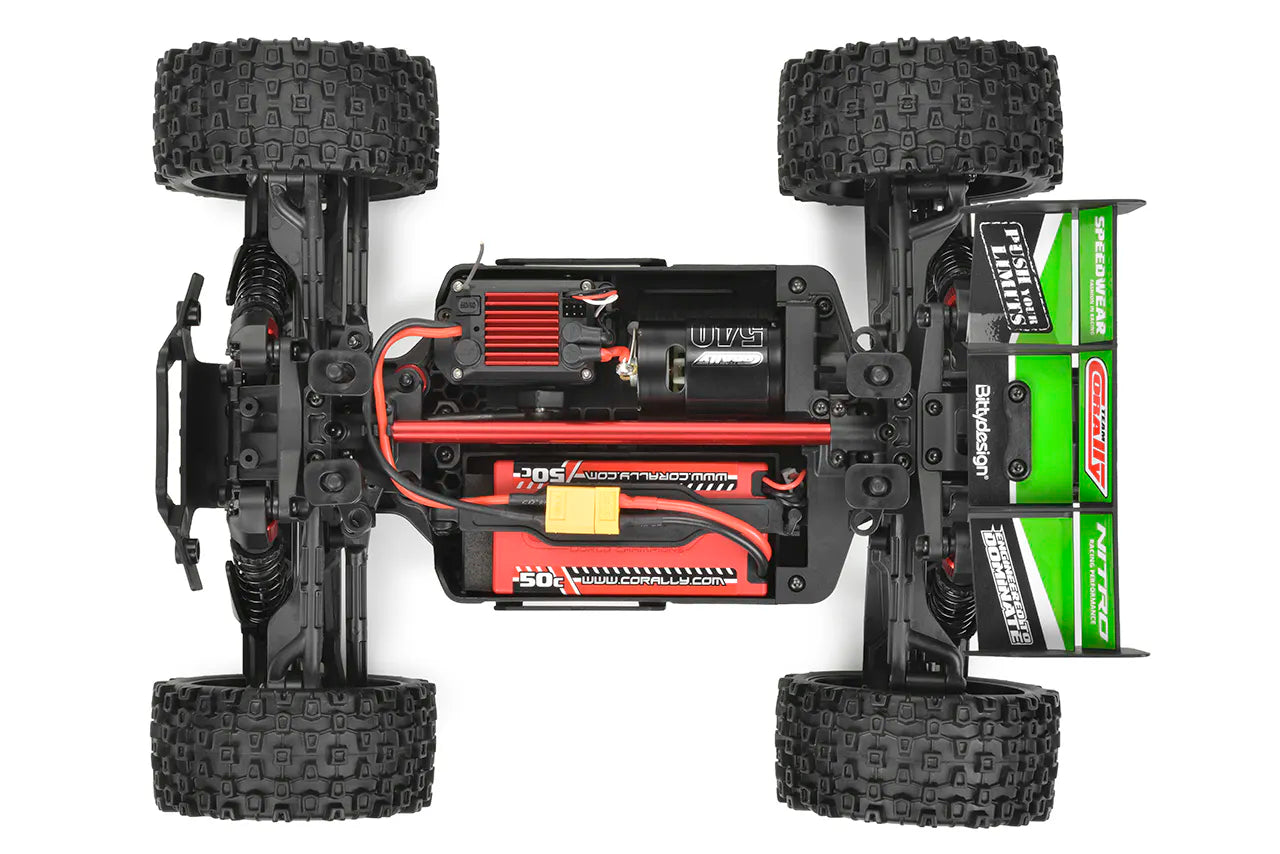1/10 Furago XD 4WD 2S Small Scale, RTR Monster Truck, Green