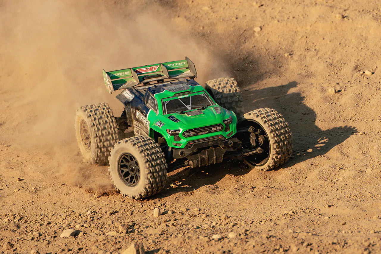 1/10 Furago XD 4WD 2S Small Scale, RTR Monster Truck, Green