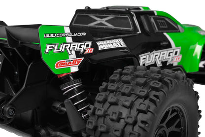 1/10 Furago XD 4WD 2S Small Scale, RTR Monster Truck, Green