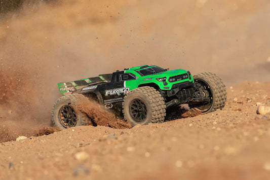 1/10 Furago XD 4WD 2S Small Scale, RTR Monster Truck, Green