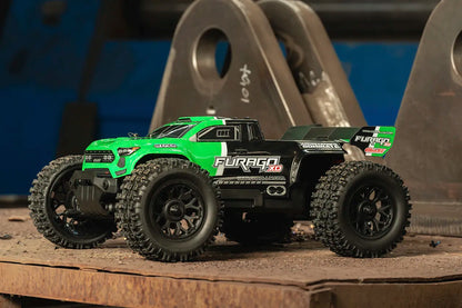1/10 Furago XD 4WD 2S Small Scale, RTR Monster Truck, Green