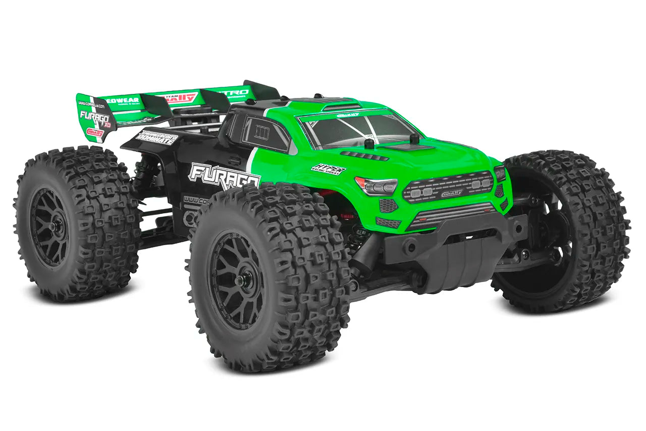 1/10 Furago XD 4WD 2S Small Scale, RTR Monster Truck, Green