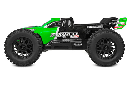 1/10 Furago XD 4WD 2S Small Scale, RTR Monster Truck, Green
