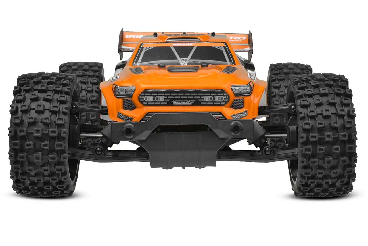 1/10 Furago XD 4WD 2S Small Scale, RTR Monster Truck, Orange