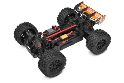 1/10 Furago XD 4WD 2S Small Scale, RTR Monster Truck, Orange