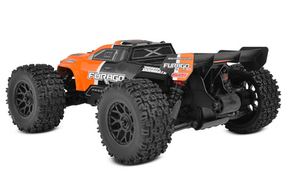 1/10 Furago XD 4WD 2S Small Scale, RTR Monster Truck, Orange