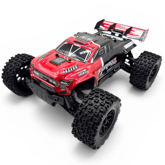 1/10 Furago XD 4WD 2S Small Scale, RTR Monster Truck, Red