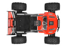 Corally 1/10 Furago XD 4WD 2S Small Scale, RTR Monster Truck, Red (COR00230-R)
