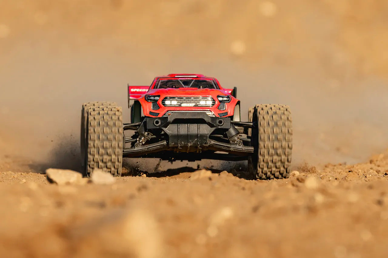 1/10 Furago XD 4WD 2S Small Scale, RTR Monster Truck, Red