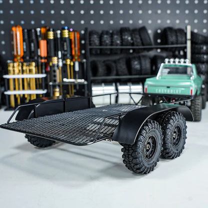 Metal Trailer w/Aluminum Hitch Mount SCX24