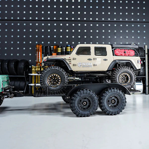 Metal Trailer w/Aluminum Hitch Mount SCX24