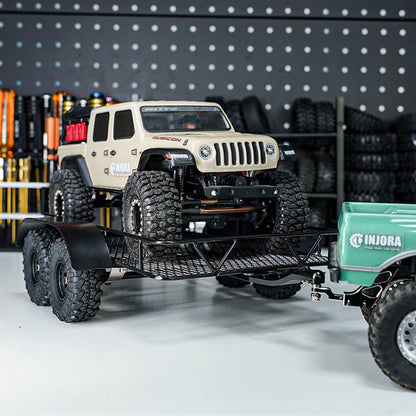 Metal Trailer w/Aluminum Hitch Mount SCX24